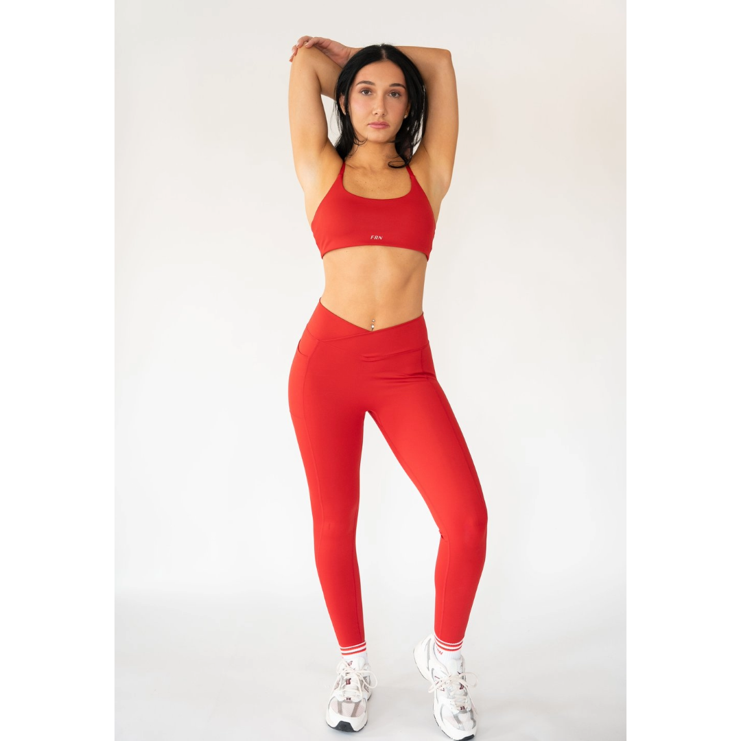 Maria Legging - Picante Red