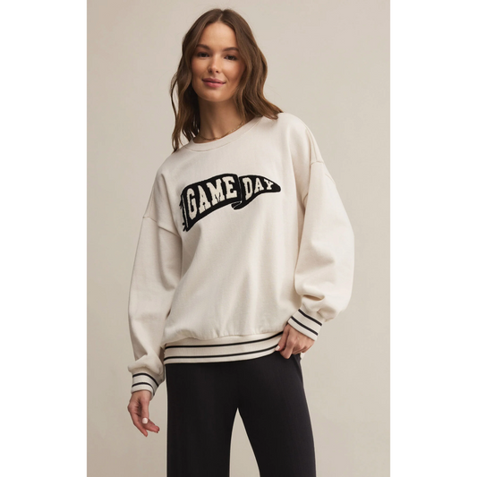 Oversized Let's Go Sweatshirt