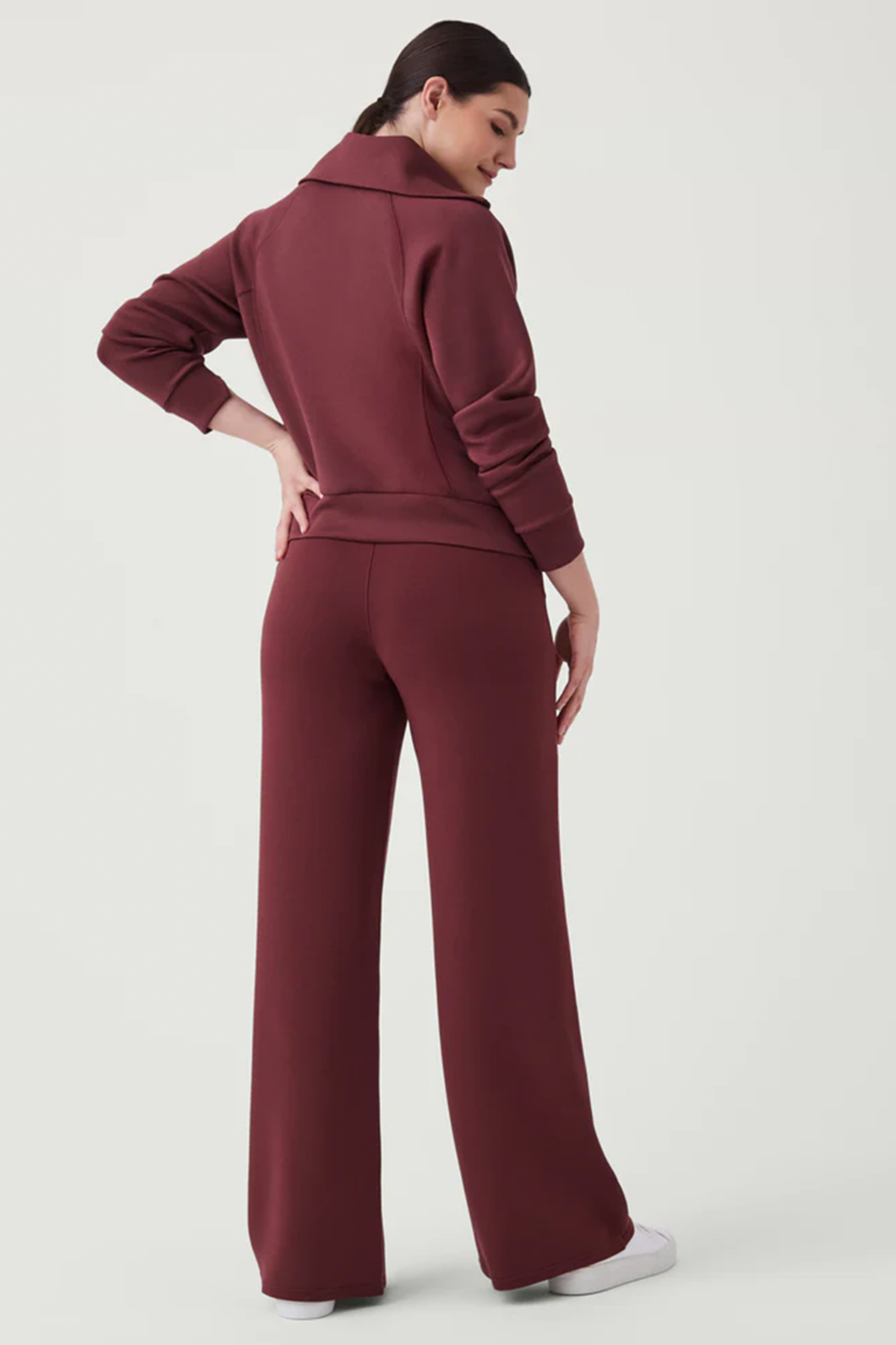 AirEssentials Wide Leg Pant in Spice