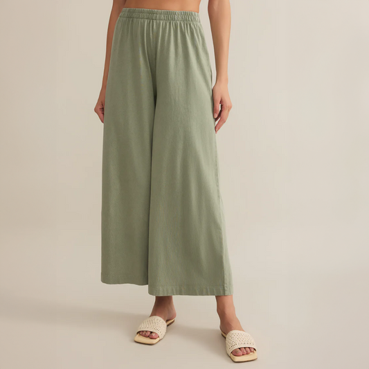 Scout Jersey Flare Pant Avocado