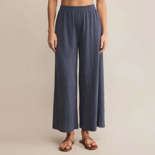 Scout Textured Slub Pant Worn Blue
