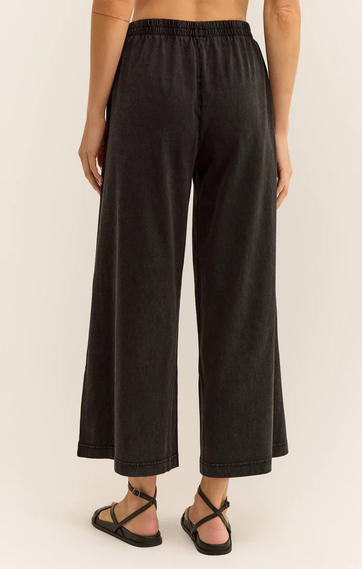 Scout Cotton Jersey Pocket Pant in Black
