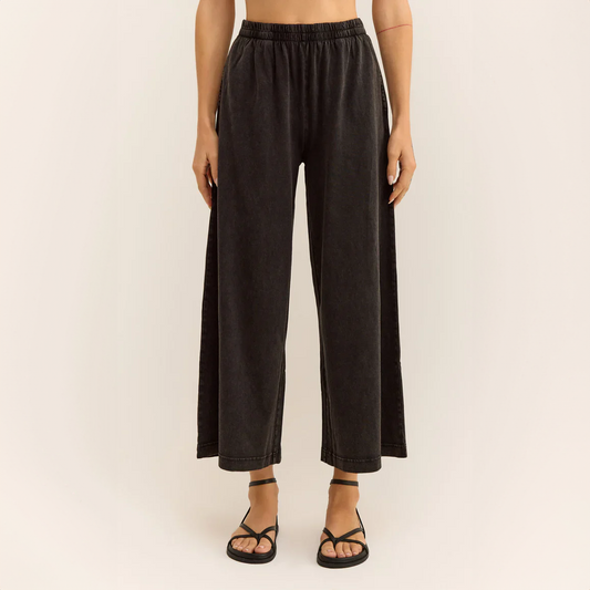 Scout Cotton Jersey Pocket Pant in Black