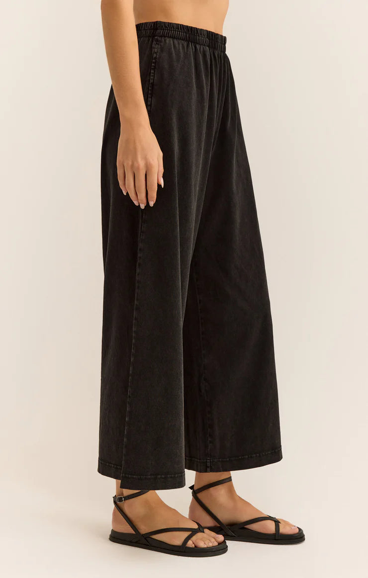 Scout Cotton Jersey Pocket Pant in Black