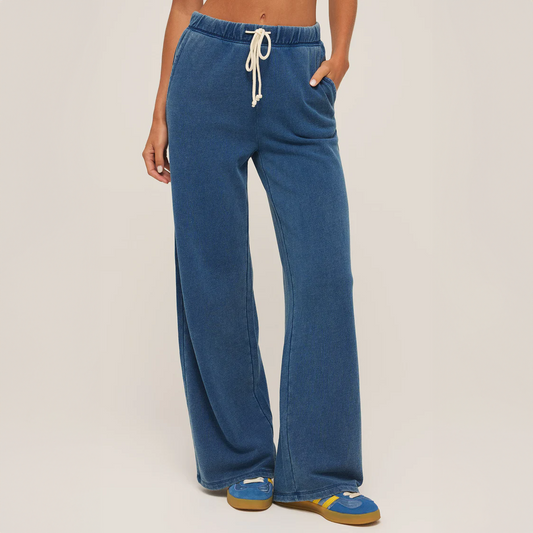 Hunter Knit Denim Pant Vintage Indigo