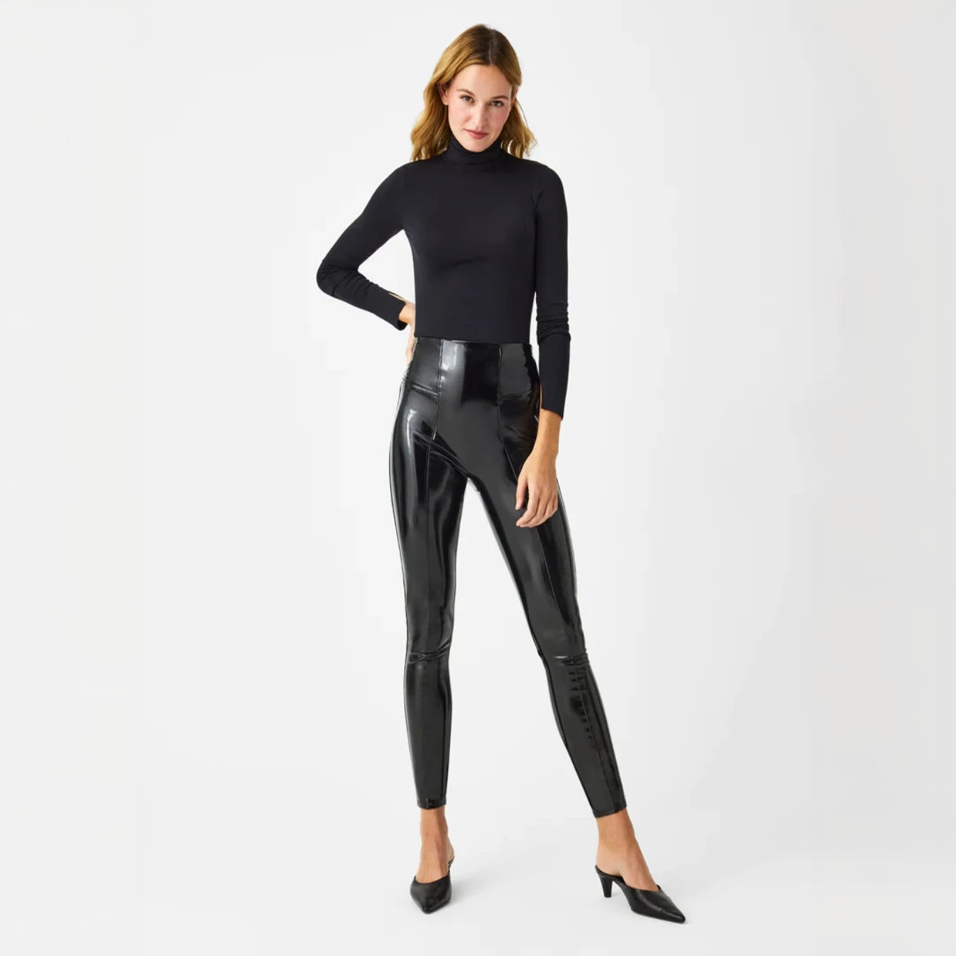 Spanx Patent Leather Leggings