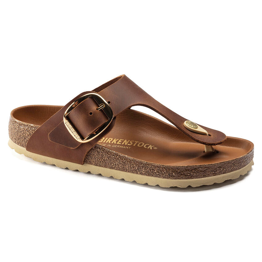 Gizeh Big Buckle in Cognac