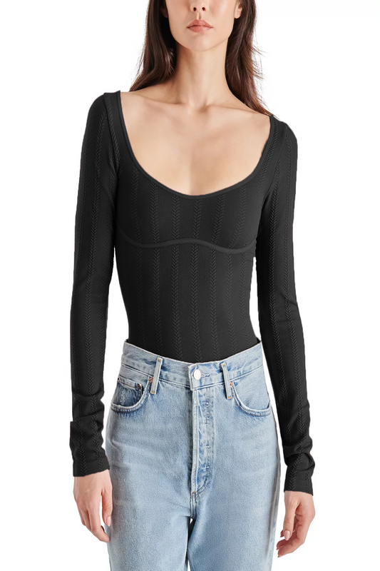 Serent Bodysuit in Black