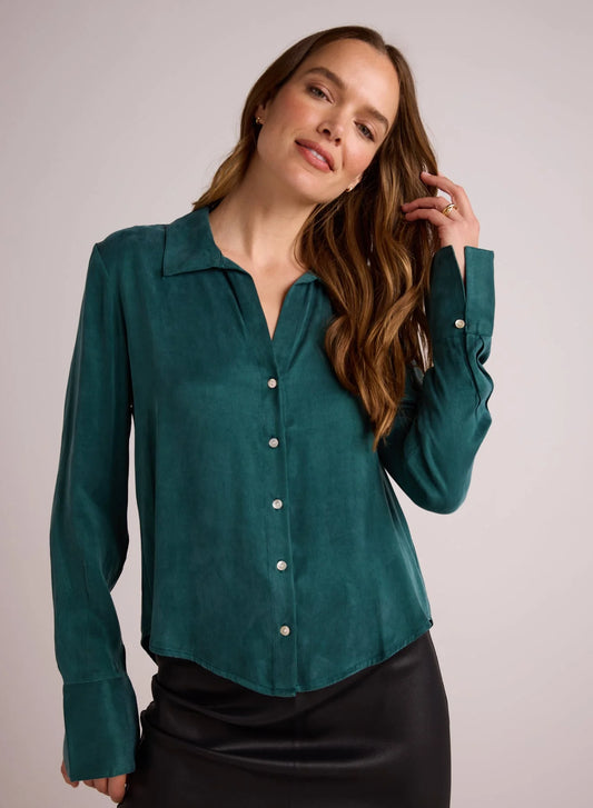 Flowy Collar Button Down