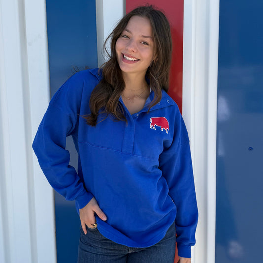 Buffalo Football Fleece Cozy Placket