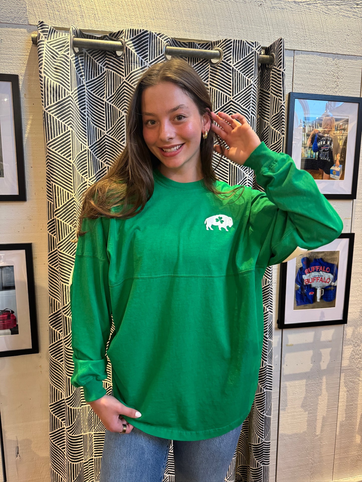 Buffalo Shamrock Spirit Jersey