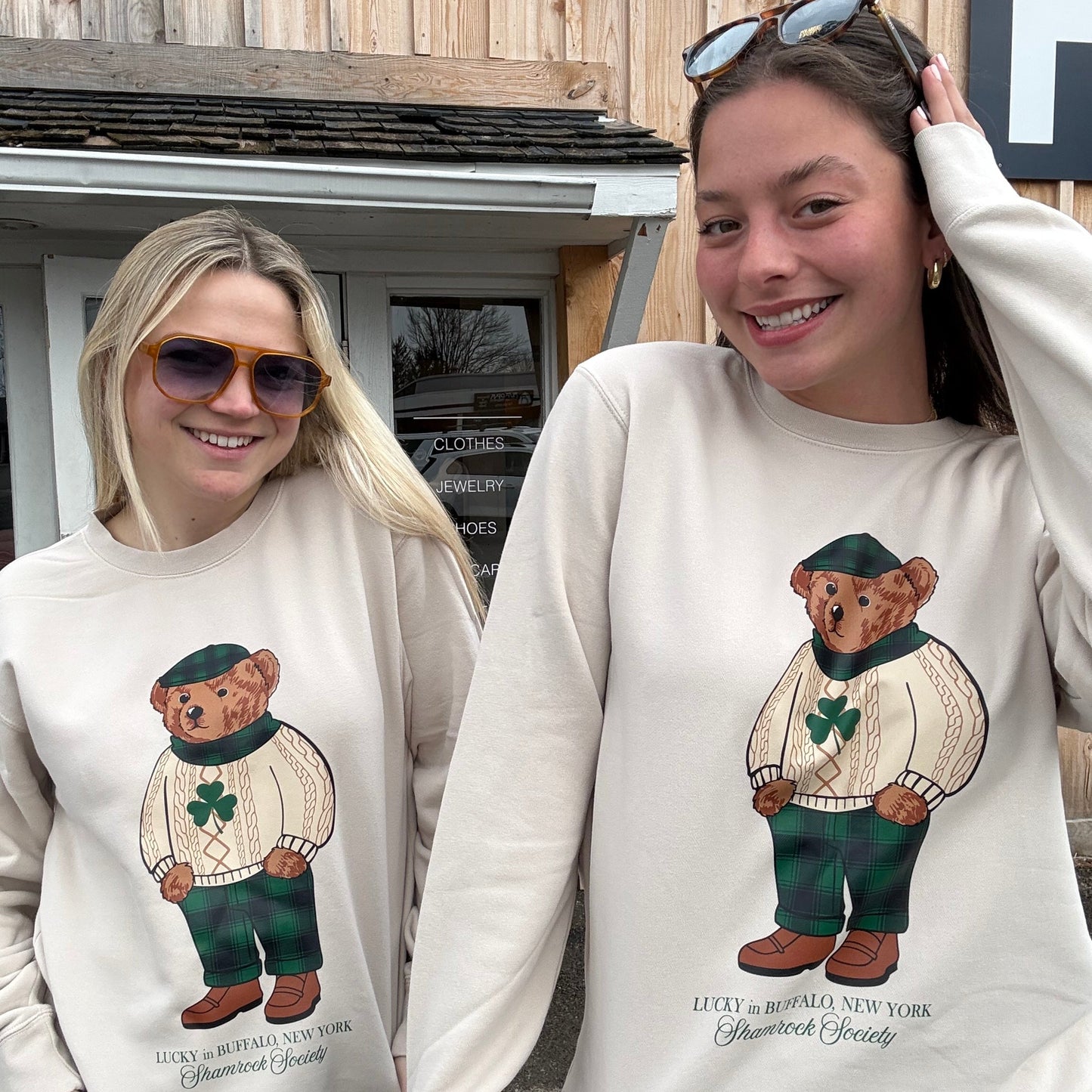 Buffalo Lucky Bear Crewneck
