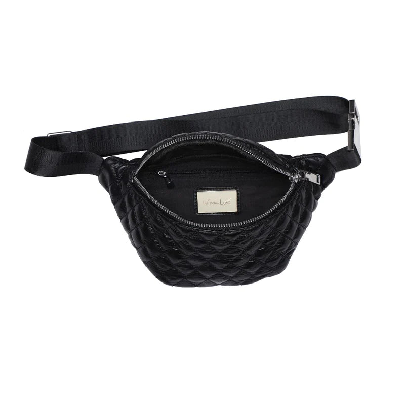 Moda Luxe Ariana Belt Bag in Black