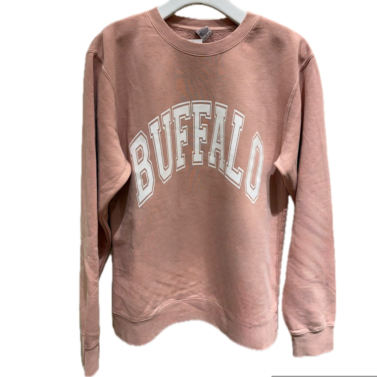 Buffalo Pigment Crew in Pigment Pink