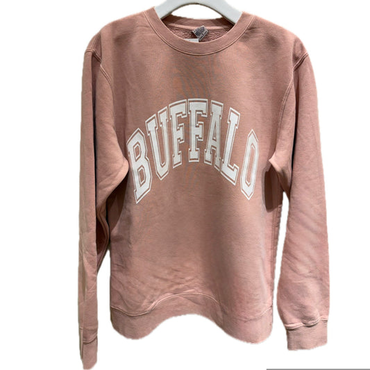 Buffalo Pigment Crew in Pigment Pink