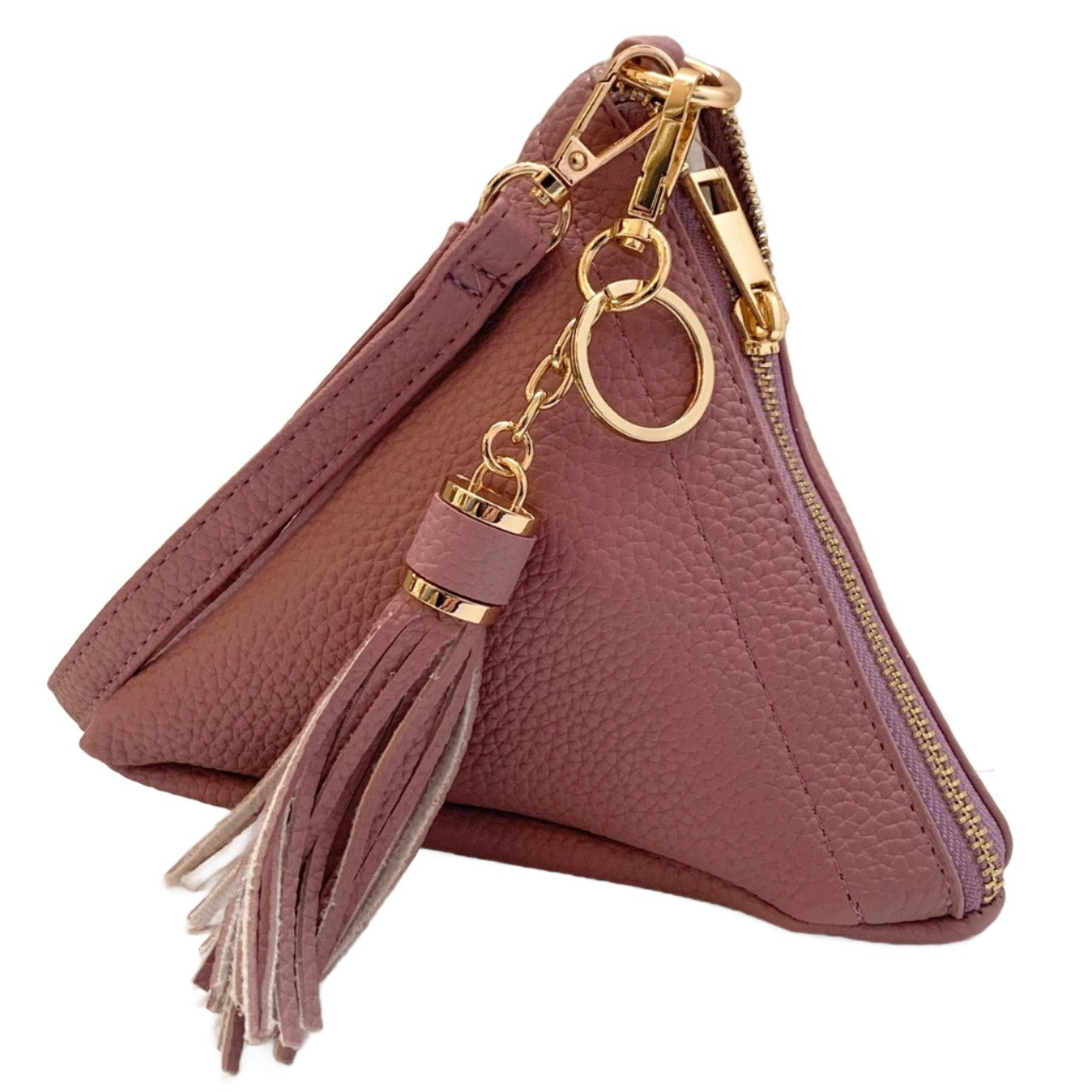 Triangle Mini Bag in Light Purple