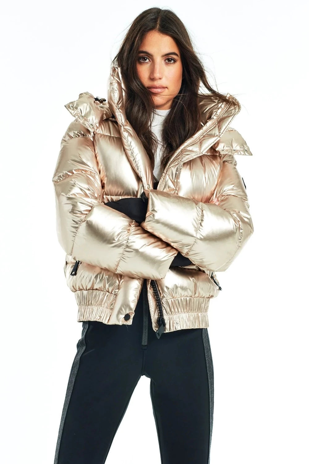 Stormi Jacket in Light Gold