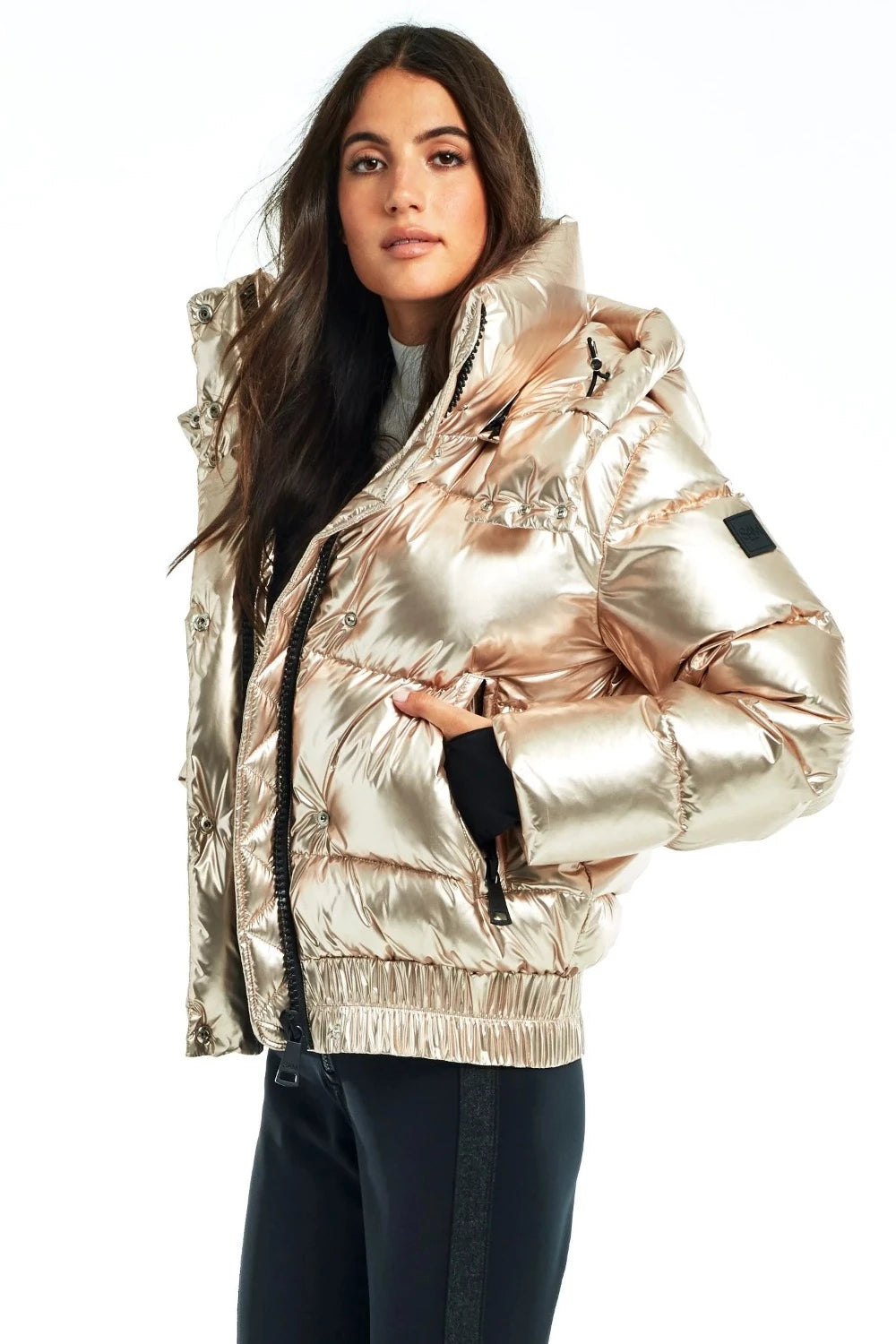Stormi Jacket in Light Gold