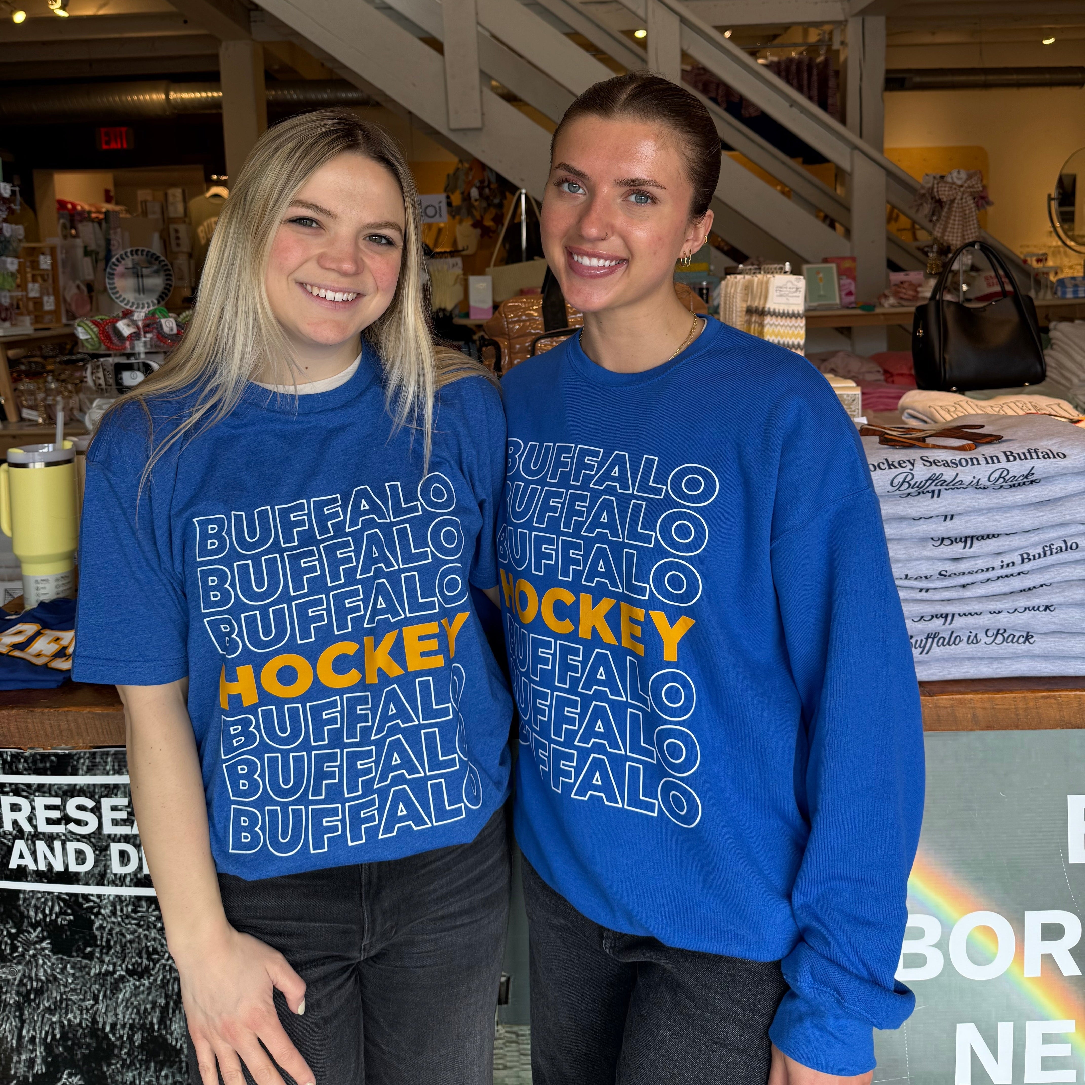 Stacked Hockey Sweatshirt